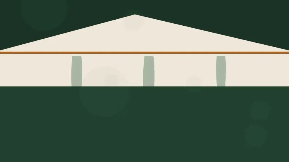 Dark vertical streaks and stains on a home's fascia and siding beneath the gutter