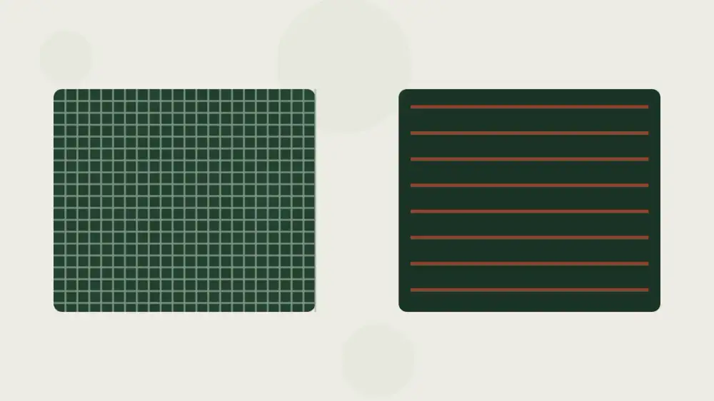 Fine debris and pollen collected on the surface of a mesh gutter guard